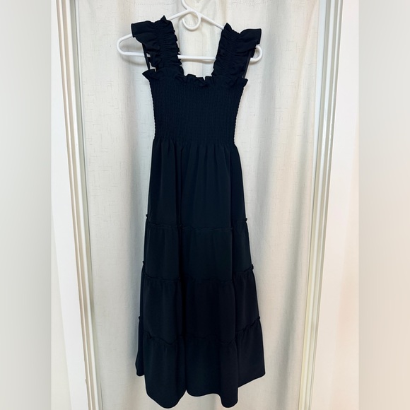 Hill House Ellie Nap Dress in Black Crepe Hill House Ellie Nap Dress in Black Crepe